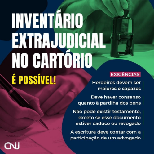 Inventário em cartório? Pode, sim!