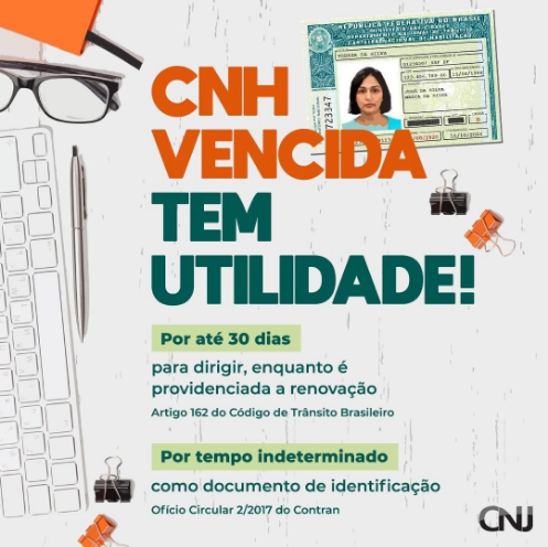 CNH vencida? Não jogue fora!